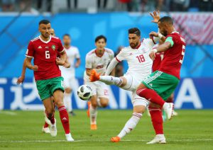 Irán gana a Marruecos