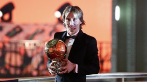 Modric es Balón de Oro 2018
