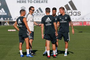 Asensio ya entrena en el Madrid