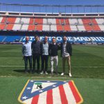 El ATB presenta su nueva estructura del fútbol base al Atlético de Madrid