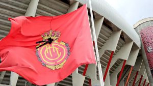 La bandera del Real Mallorca