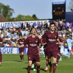 Dos mallorquines, campeones de la UEFA Youth League con el Barça