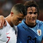 Cavani elimina a la Portugal de Cristiano Ronaldo del Mundial de Rusia