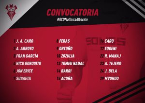 Convocatoria Albacete