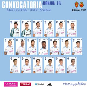 Convocatoria Real Zaragoza