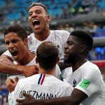 Varane y Griezmann meten a Francia en las semifinales del Mundial