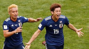Japón gana a Colombia
