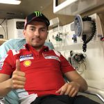 Lorenzo: "Fue un fallo técnico, he tenido mucha suerte"