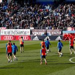 El Real Madrid cierra el año 2018 rodeado por sus aficionados