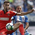 El descendido Málaga se impone a la Real Sociedad