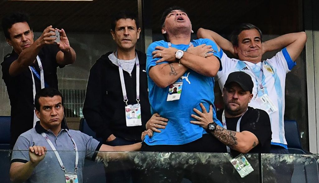 Maradona en el Mundial