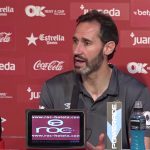 Vicente Moreno: "El equipo ha estado nervioso e impreciso"