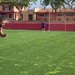 Mario Súarez entrenando en las instalaciones de la Ciudad Deportiva de Son Bibiloni