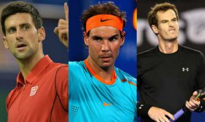 Djokovic, Nadal y Murray