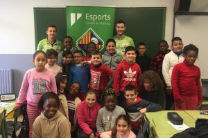 Palma Futsal en el colegio