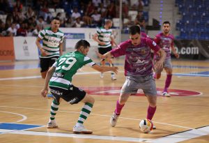Palma Futsal ante el Sporting de Portugal