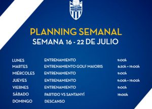 Planning Semanal del Baleares