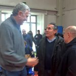 Sergio Scariolo y Fernando Romay en el II Torneo Illes de Básquet en Llucmajor