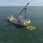Iberdrola instala la subestación Andalucía II en el parque eólico marino East Anglia One, en el Reino Unido