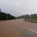 Varios torrentes se desbordan en Menorca a causa de las intensas lluvias