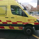 Herido muy grave un motorista de 64 años en un accidente en Palma