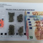 Un detenido por drogas en Sant Antoni por un dispositivo contra la venta ambulante