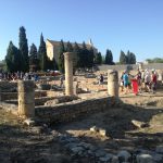 La visita guiada a las excavaciones de Pol·lentia concentraron a más de 250 personas