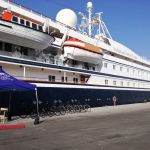 El crucero SeaDream desembarca por primera vez en el Port d'Alcúdia