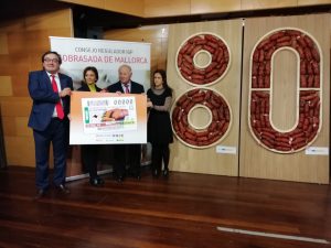 ONCE 80 aniversario Sobrasada de Mallorca