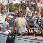 Felipe VI y Doña Elena participan en la cuarta jornada de regatas de la Copa del Rey