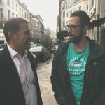 Valtonyc mantiene un encuentro con Arnaldo Otegi en Bruselas