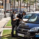 La Policía de Palma sanciona a 400 coches de alquiler