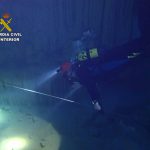Realizan un reconocimiento aéreo y subacuático de la cueva des Coloms en Porto Cristo para evitar futuros accidentes
