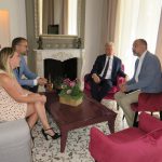 Calvià recibe al embajador del Reino Unido en España
