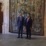 Ensenyat comenta con el Rey Felipe VI la situación de los refugiados y critica la actitud de Salvini