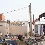 Los vecinos de Son Banya intentan paralizar el desmantelamiento del poblado
