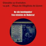 Convocatoria antitaurina y "antifascista" en Lloret