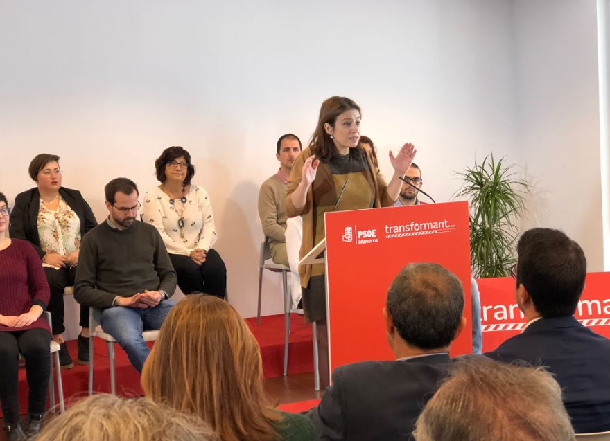 adriana lastra psoe menorca