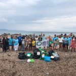 Más de 70 personas participan en la limpieza de la playa de sa Canova en Artà