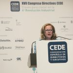 La ministra de Economía y Empresa, Nadia Calviño, inaugura el Congreso de Directivos de la CEDE