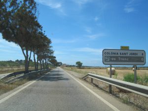 carretera campos - colonia sant jordi