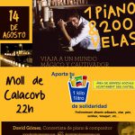 Es Castell acoge un nuevo concierto solidario de David Gómez