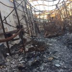 El GOB avisa de que el amianto de las naves quemadas en Marratxí en 2017 sigue degradándose