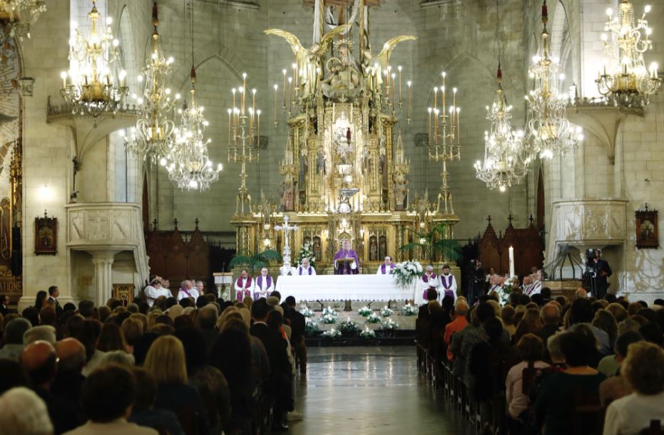 Felipe VI y Letizia funeral sant llorenç