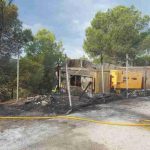 Los generadores eléctricos de una casa provocan un incendio en Sant Josep