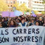 Piquetes feministas bloquean la entrada a la UIB