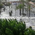Una rissaga de 1,5 metros en Ciutadella alcanza a todas las Baleares