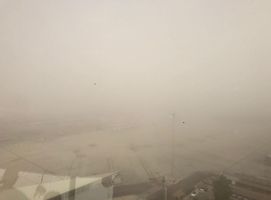 niebla aeropuerto palma