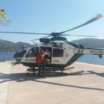 Trasladan en helicóptero de Cabrera a Son Espases a una joven que sufrió taquicardia