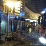Extinguen un incendio en el sótano de una discoteca del Passeig Marítim de Palma